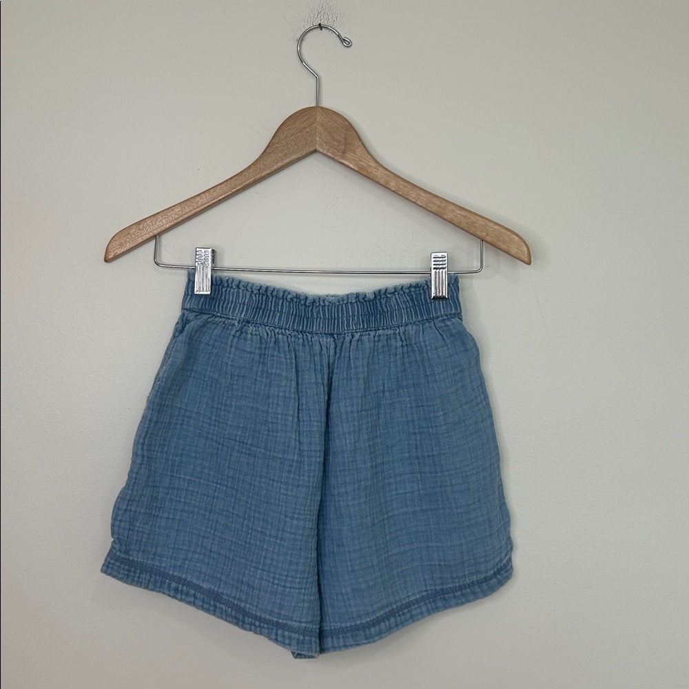 Women’s Aerie Blue Gauzy High Waisted Shorts Size XS - Picture 4 of 5